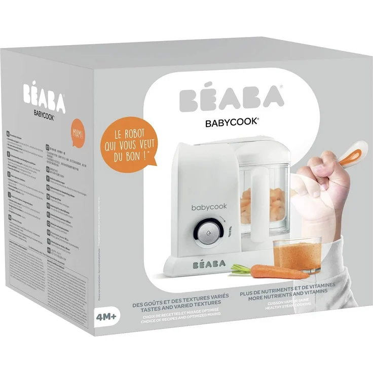 Beaba 4-in-1 Babynahrungsmittel-Gerät Babycook Solo 1100 ml Weiß - Preisvergleich – Bild 8