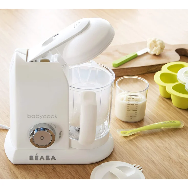 Beaba 4-in-1 Babynahrungsmittel-Gerät Babycook Solo 1100 ml Weiß - Preisvergleich – Bild 6
