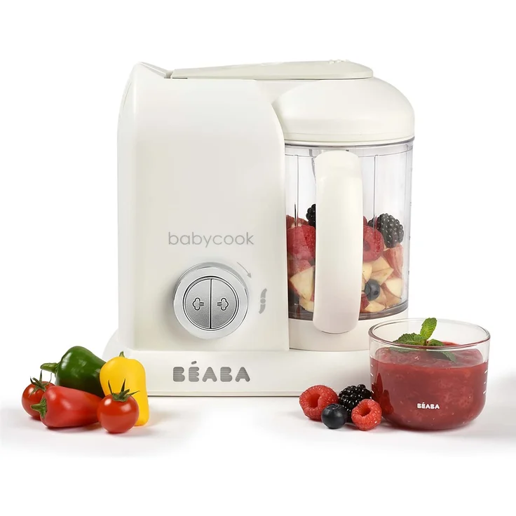 Beaba 4-in-1 Babynahrungsmittel-Gerät Babycook Solo 1100 ml Weiß - Preisvergleich – Bild 1