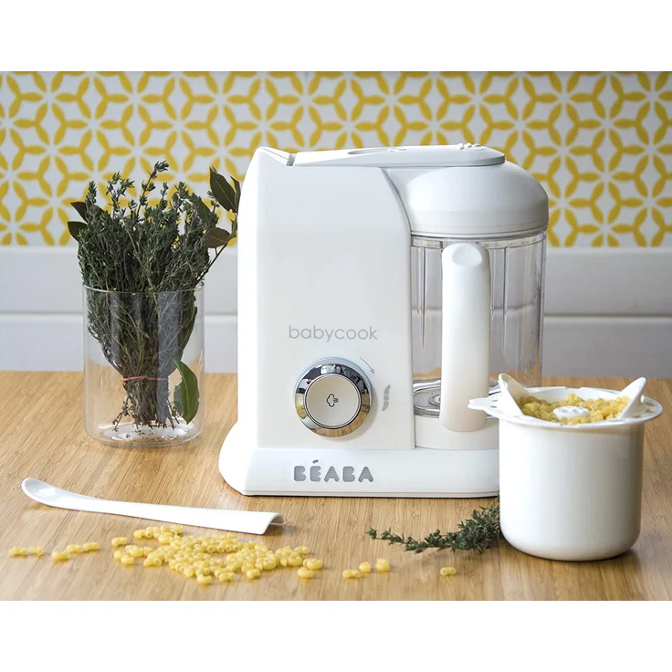Beaba 4-in-1 Babynahrungsmittel-Gerät Babycook Solo 1100 ml Weiß - Preisvergleich – Bild 5