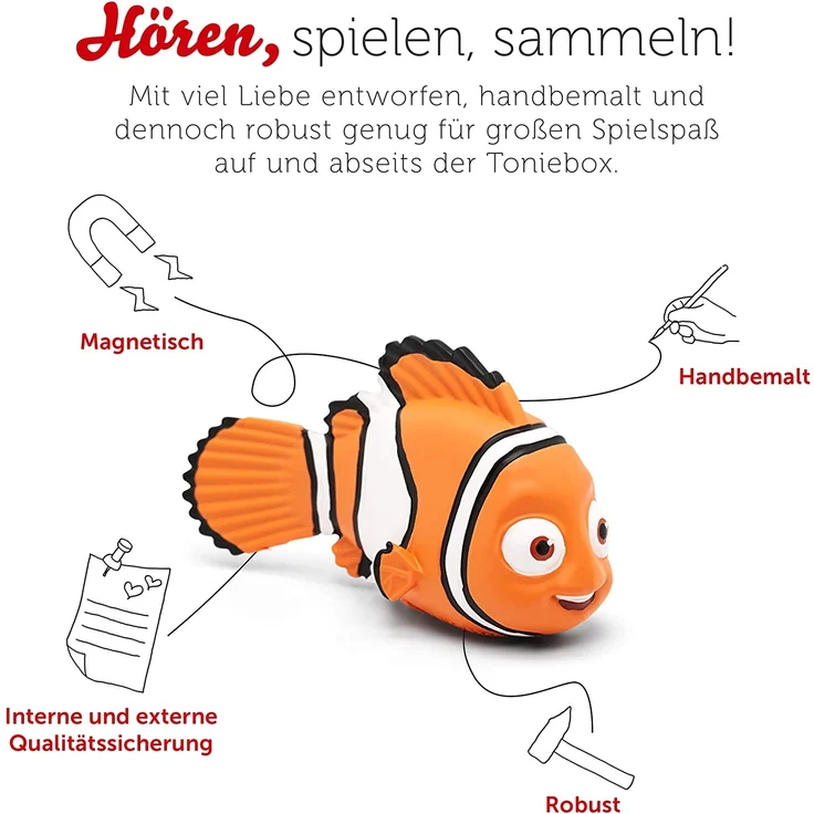Tonies Disney 'Findet Nemo', Hörfigur mit 60 Minuten Spielzeit, ab 4 Jahren – Bild 5