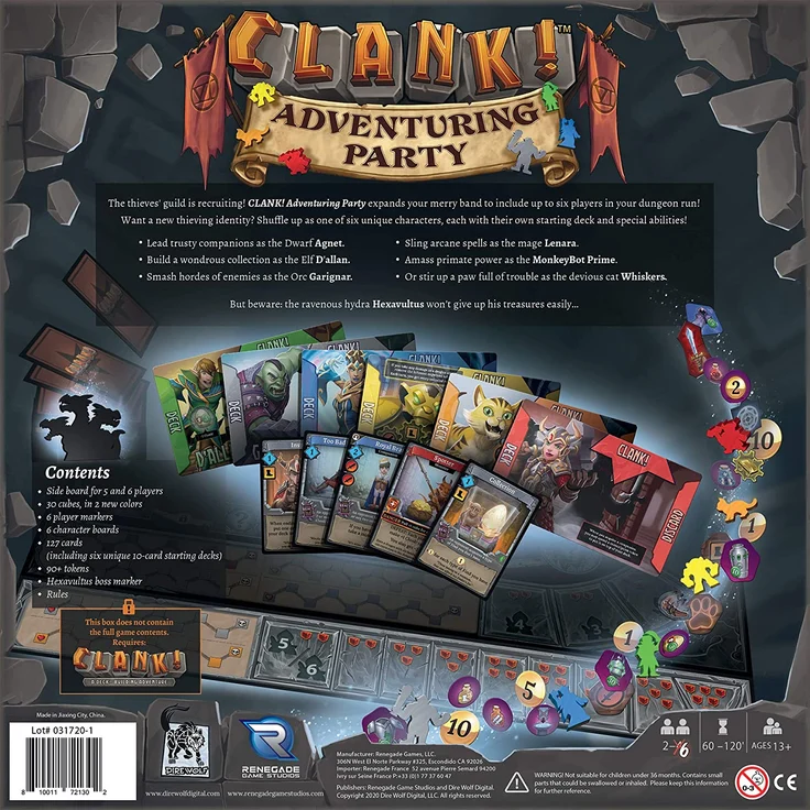 Renegade Games 2130 - Clank Adventuring Party – Bild 2