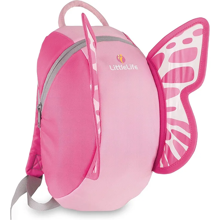 LittleLife Kinder Rucksack 6 Liter Butterfly Daypack Schmetterling