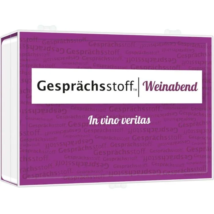 Kylskapspoesi 41007 - Gesprächsstoff Weinabend