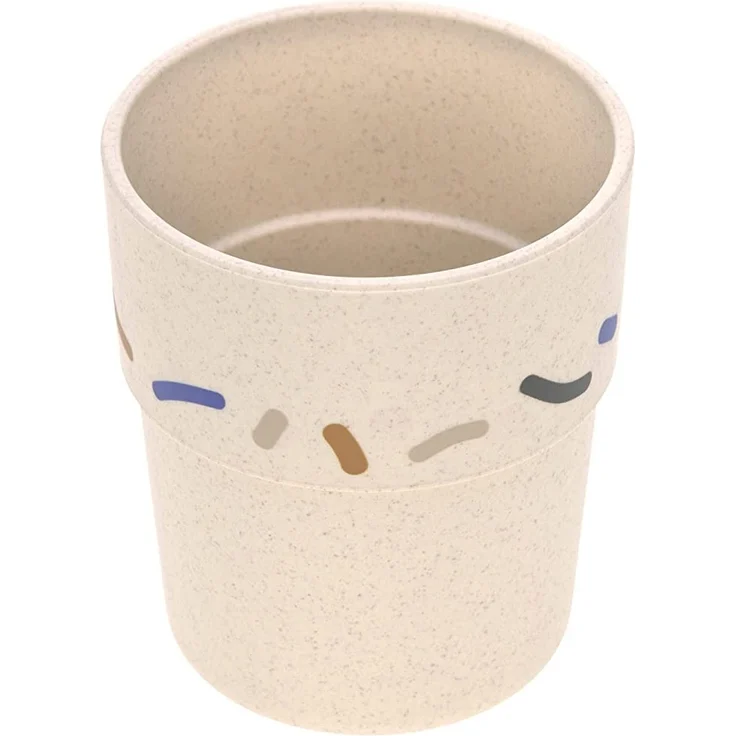 LÄSSIG Kinder Becher Trinkbecher Tasse Kindergeschirr ohne Melamin, BPA-frei, für Spülmaschine und Mikrowelle/Mug Little Mateys royal blue – Bild 1
