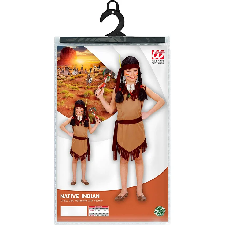 Widmann - Kinderkostüm Indianerin – Bild 2