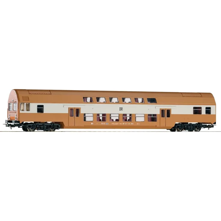 Piko H0 57623 H0 Doppelstockwagen-Steuerwagen der DR Control Wagon Mustard Pot (Brown) - Preisvergleich