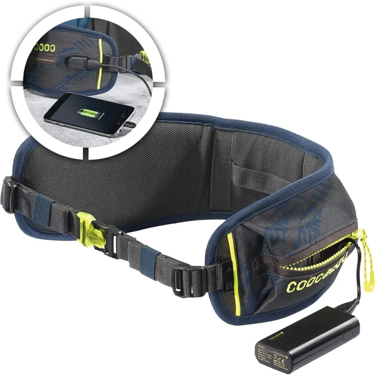 Coocazoo Hüftgurt mit Power Pack Blue