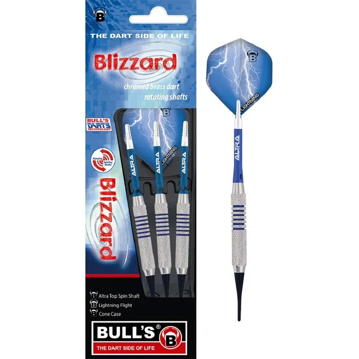 BULL'S Blizzard Soft Dart, 16 Gr. / Inhalt 1 Stück