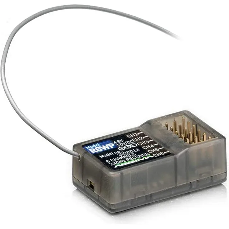 Absima 2020014 6 - Kanal Empfänger "R6WP" 2. 4 GHz