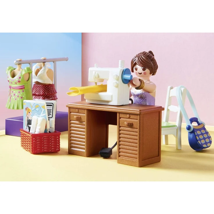 PLAYMOBIL 70208 - Dollhouse - Schlafzimmer mit Nähecke – Bild 3
