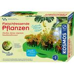KOSMOS 632137 Fleischfressende Pflanzen, Insektenfresser selbst anpflanzen, Komplett-Set Anzucht-Station, Samen, Erde, Pipette, Experimentierkasten für Kinder ab 8 Jahren zu Garten, Biologie, Natur