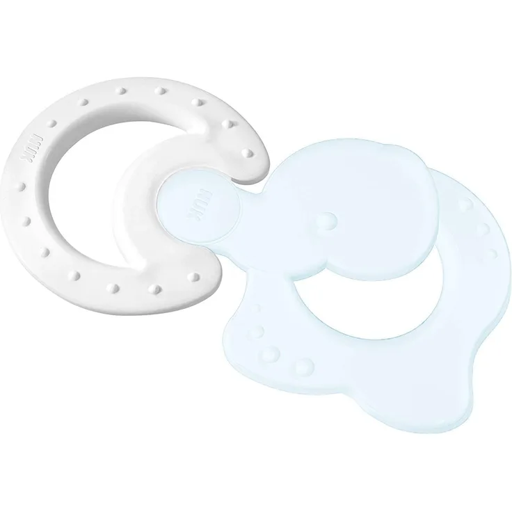 NUK Kühlbeißring-Set in Elefantenform 3+m