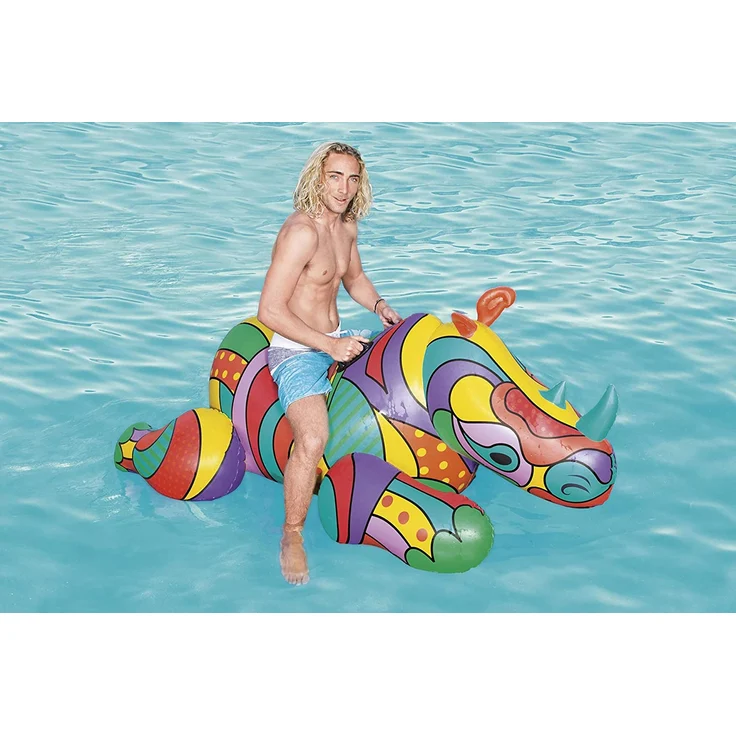 Bestway Schwimmtier „POP Rhino“ 201 x 102 cm – Bild 13