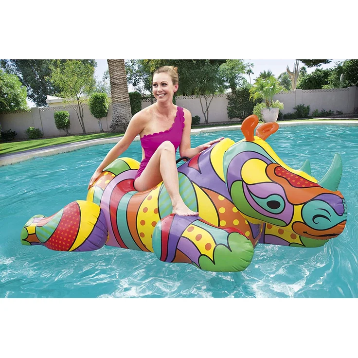 Bestway Schwimmtier „POP Rhino“ 201 x 102 cm – Bild 12