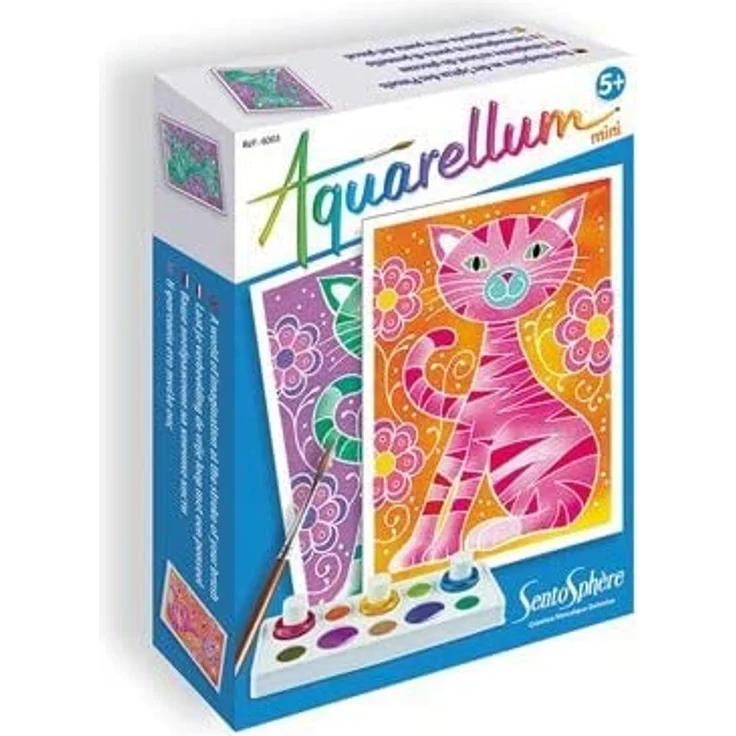 Sentosphere 3906003 - Aquarellum Mini, Katzen – Bild 4
