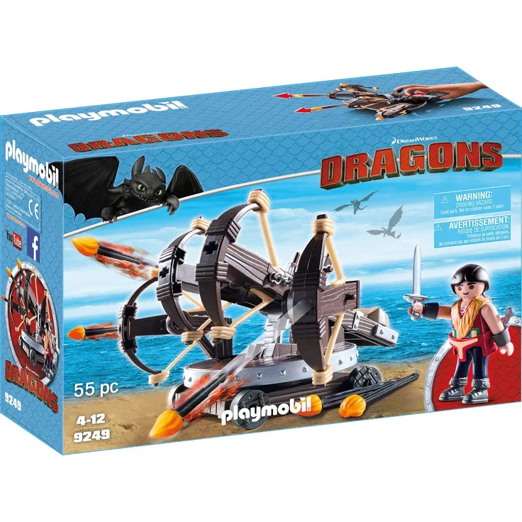 Playmobil 9249 - Eret mit 4-Schuss-Feuer-Balliste