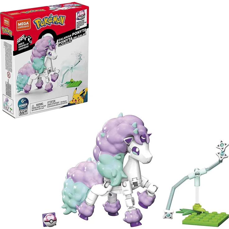 konstruktionsspielzeug Ponyta junior 64-teilig