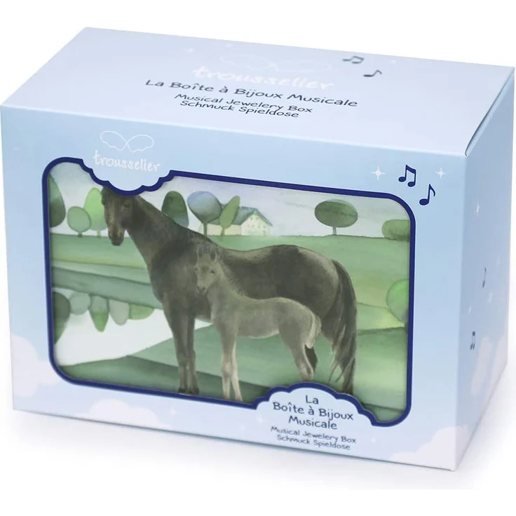 Schmuck Spieldose Pferd "Normandie" – Bild 7