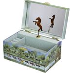 Schmuck Spieldose Pferd "Normandie"