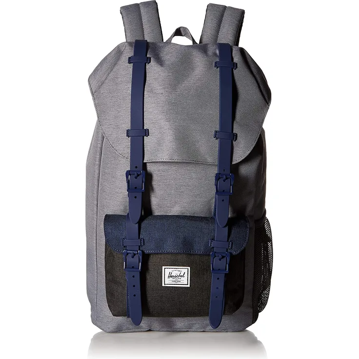 Kinderrucksack Little America Youth M 18 Liter Blau Grau