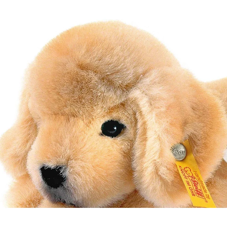 Steiff 280160 Lumpi Golden Retriever Welpe 22 liegend Hund, GOLDBLOND – Bild 2