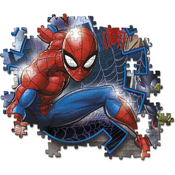 Clementoni 27116 Spiderman-Supercolor Puzzle, 104 Teile, für Kinder ab 6 Jahre, Mehrfarben – Bild 6