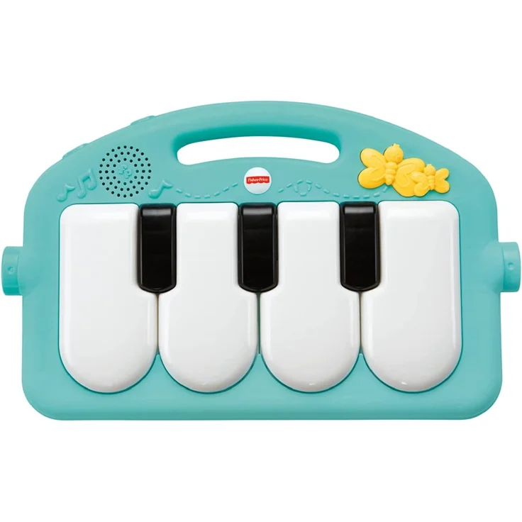 Fisher-Price HBB73 - Spielspaß Piano-Gym Spieldecke mit Spielzeug, Babyspielzeug für Kleinkinder ab der Geburt – Bild 4