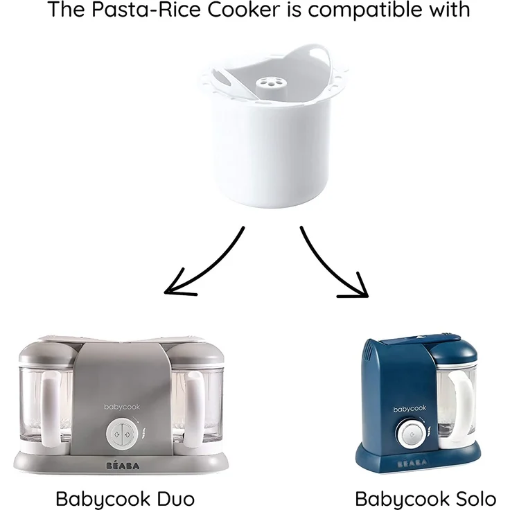 Béaba - Pasta/Reiskocher Babycook® Plus, Weiss – Bild 6