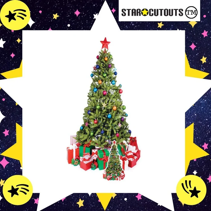 Weihnachtsbaum Pappaufsteller (Stand Up) - Christmas Tree (190 cm) – Bild 3