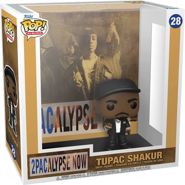 Tupac Shakur - 2PACALYPSE Now 28 - Funko Pop! Albums - Vinyl Figur – Bild 3