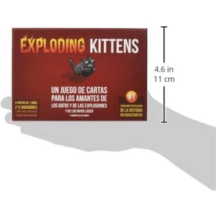 Asmodee Exploding Kittens – Kartenspiel (ekek0001), Spanisch – Bild 5