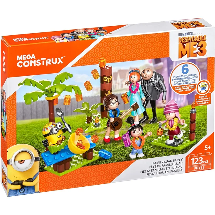 Mega Construx Mattel FHY38 - Ich - einfach unverbesserlich 3 Luau Spielset