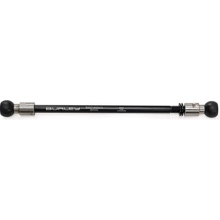 Burley Unisex – Erwachsene Ballz Steckachse, Schwarz, 197mm