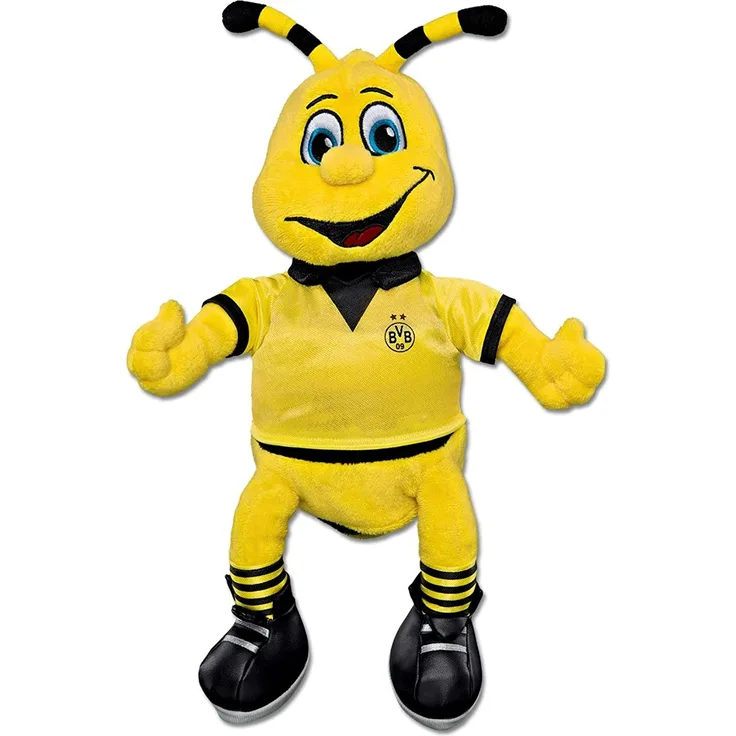 Borussia Dortmund, BVB-EMMA-Plüschfigur mit Saugnapf, 0, 20cm