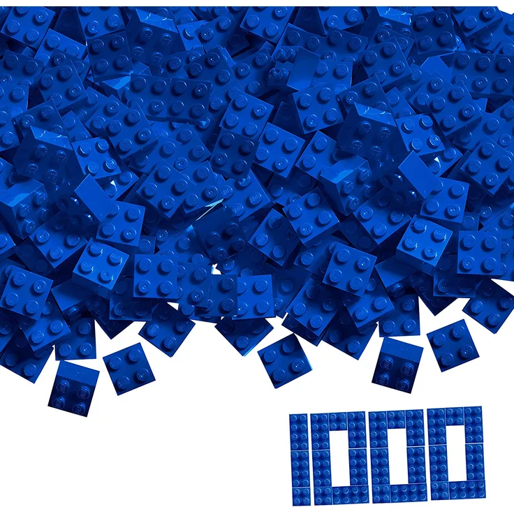 Androni 104114118 Blox 1000 blaue 4er Steine lose