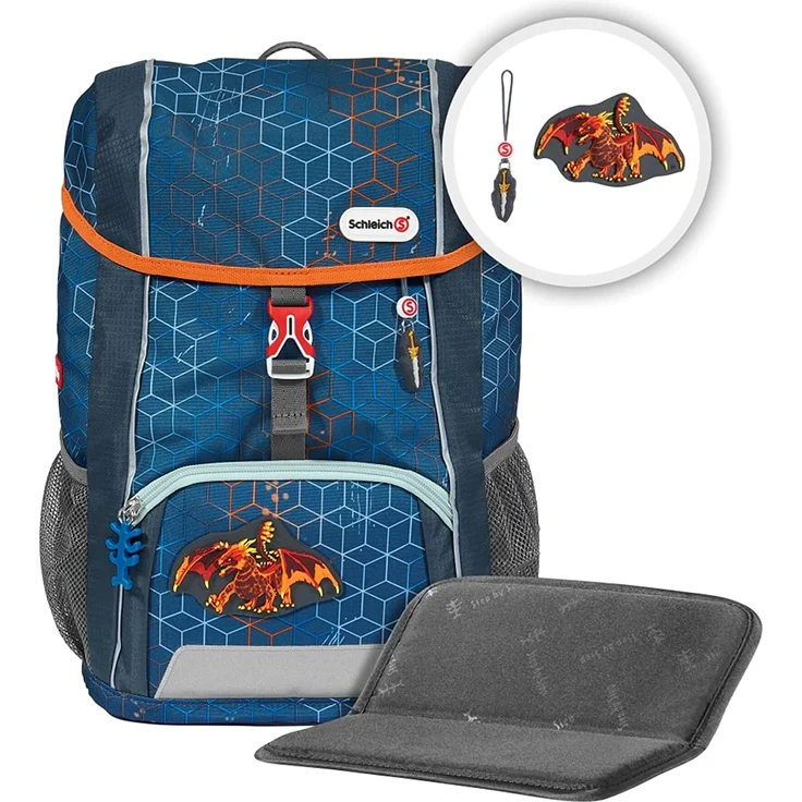 Step by Step KID Schleich® Rucksack-Set "Eldrador Creatures", Lava Dragon, 3-. – Bild 2