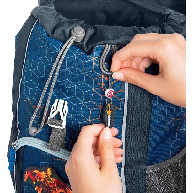Step by Step KID Schleich® Rucksack-Set "Eldrador Creatures", Lava Dragon, 3-. – Bild 7