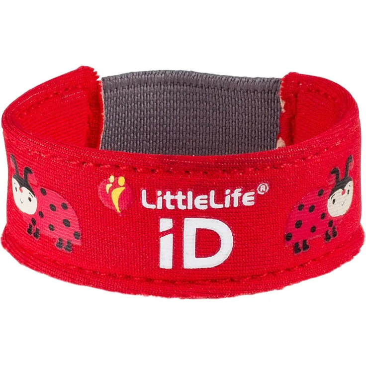 LittleLife Safety iD Armband für Kinder - Ladybird Marienkäfer