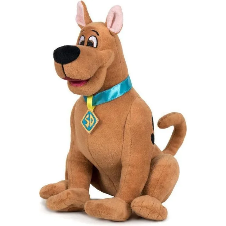Play by Play Scooby DOO Plüsch 30 cm / 11'80'' Superweiche Qualität (Mod. 760018963), Scooby DOO mit Offenem Mund, One Size