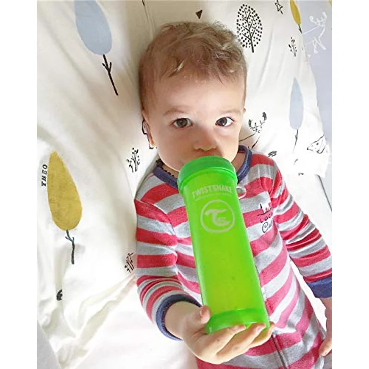 Twistshake 78010 Anti-Colic Babyflasche, 260 ml/9 oz, grün – Bild 5