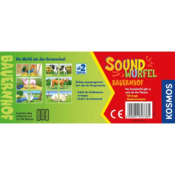 Soundwürfel Bauernhof ab2J – Bild 2