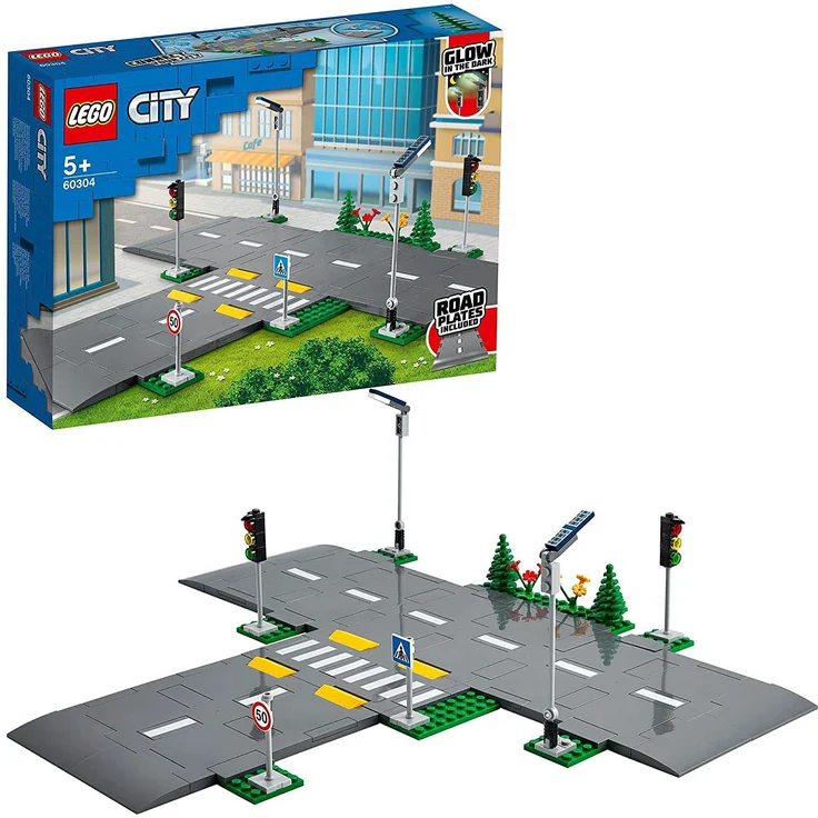 LEGO City 60304 Straßenkreuzung mit Ampeln – Bild 1