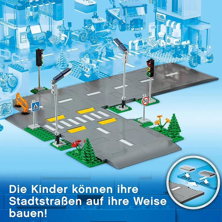 LEGO City 60304 Straßenkreuzung mit Ampeln – Bild 3