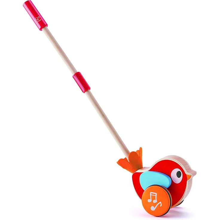Hape International E0353 Schiebevogel Lilly Spielzeug, bunt
