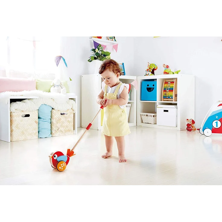 Hape International E0353 Schiebevogel Lilly Spielzeug, bunt – Bild 2