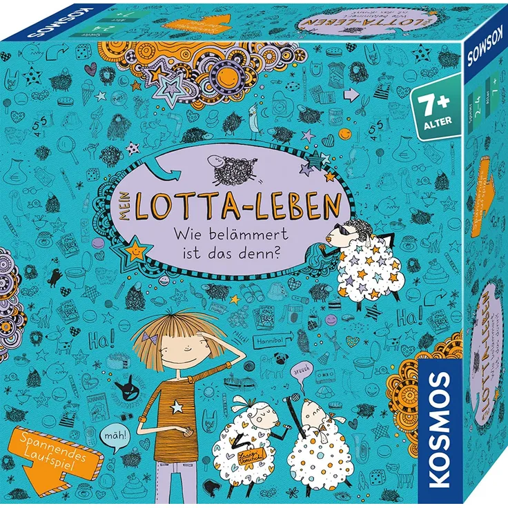 KOSMOS 681029 Mein Lotta Leben-Wie belämmert ist das denn spannendes Laufspiel