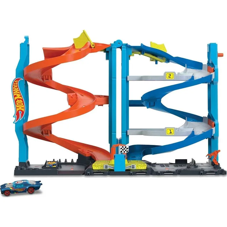 Mattel - Hot Wheels City Transforming Race Tower