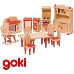 Küche aus Holz, 11-teilig,