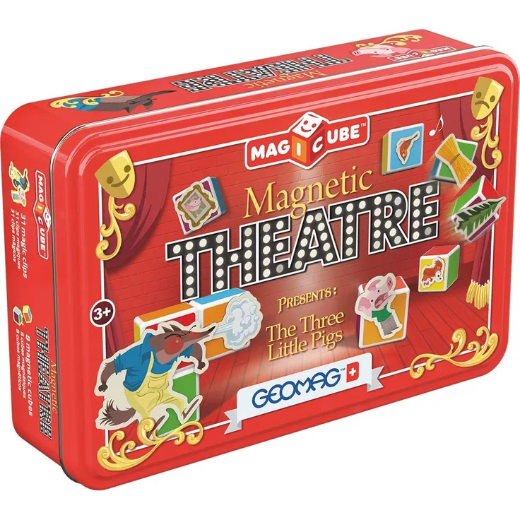 Carletto 'Magnetic Theatre' Magnet-Konstruktionsspielzeug